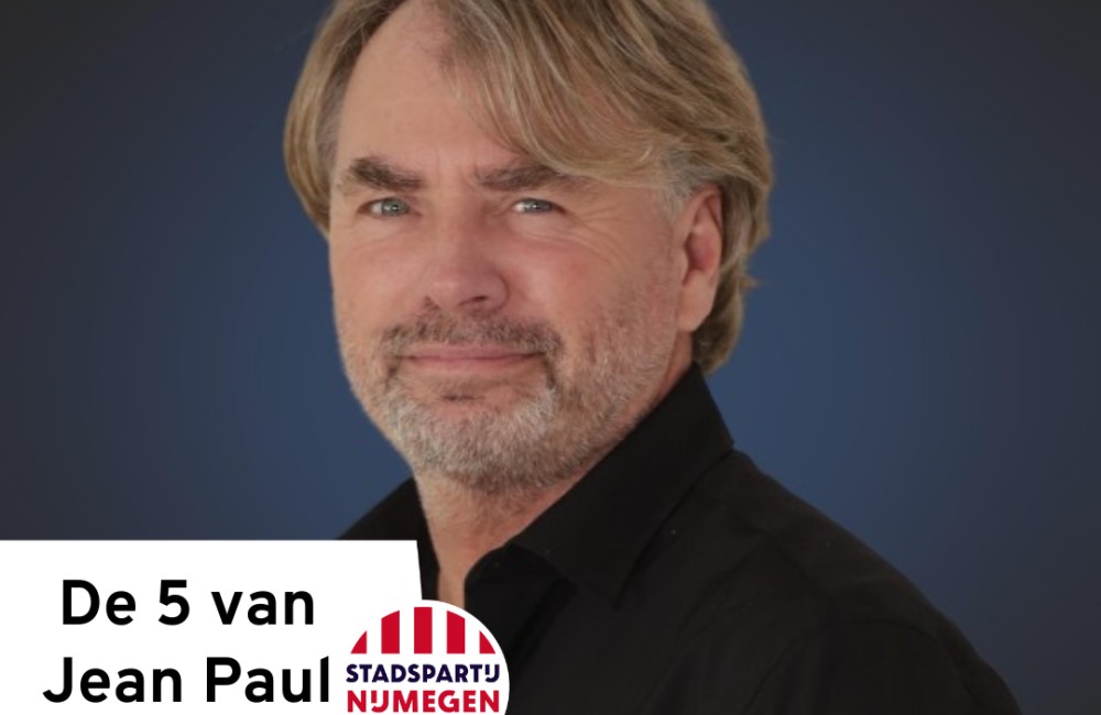 De vijf van Jean Paul Broeren De vijf van Jean Paul Broeren